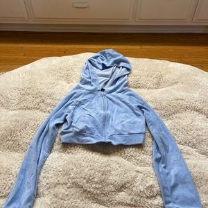 InLuv velour hoodie